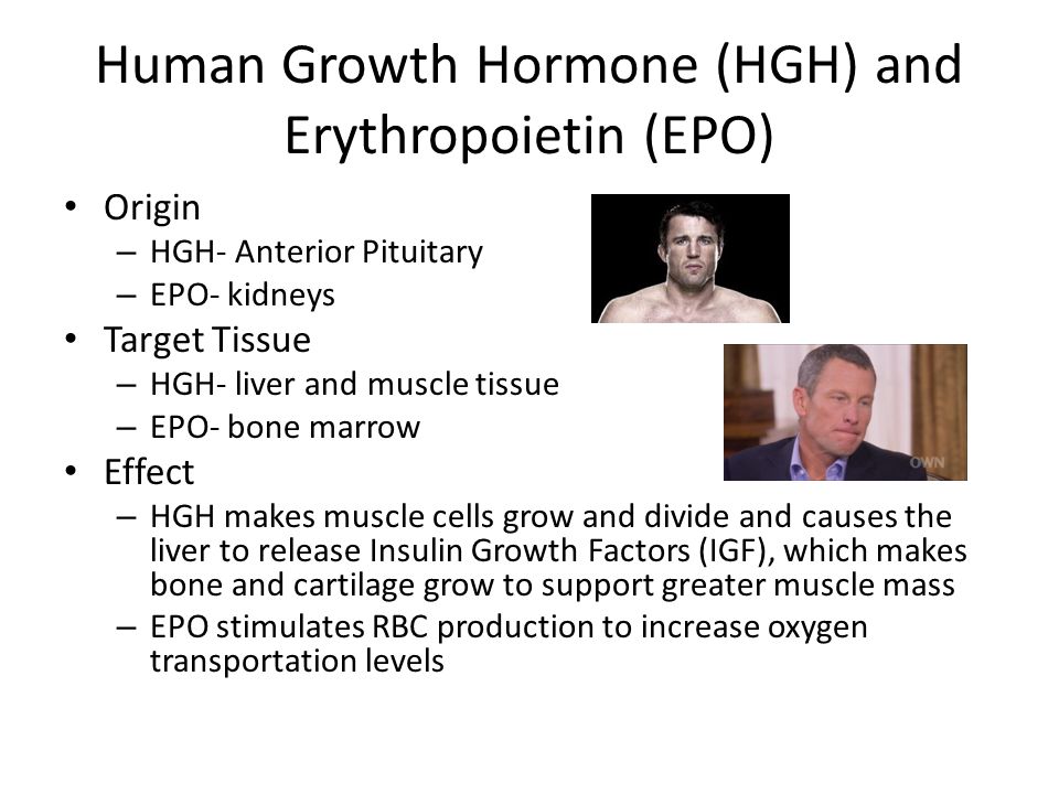 Growth hormone, athletic performance, and aging